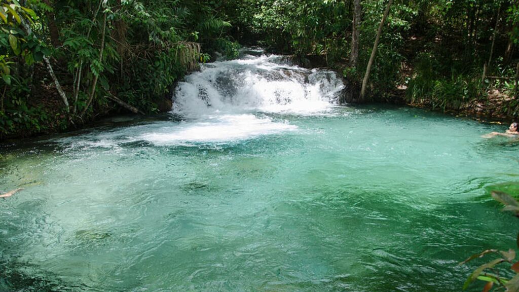 Cachoeira da Formiga em Parque Estadual do Jalapão, Tocantins