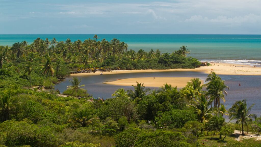 Caraíva na Bahia