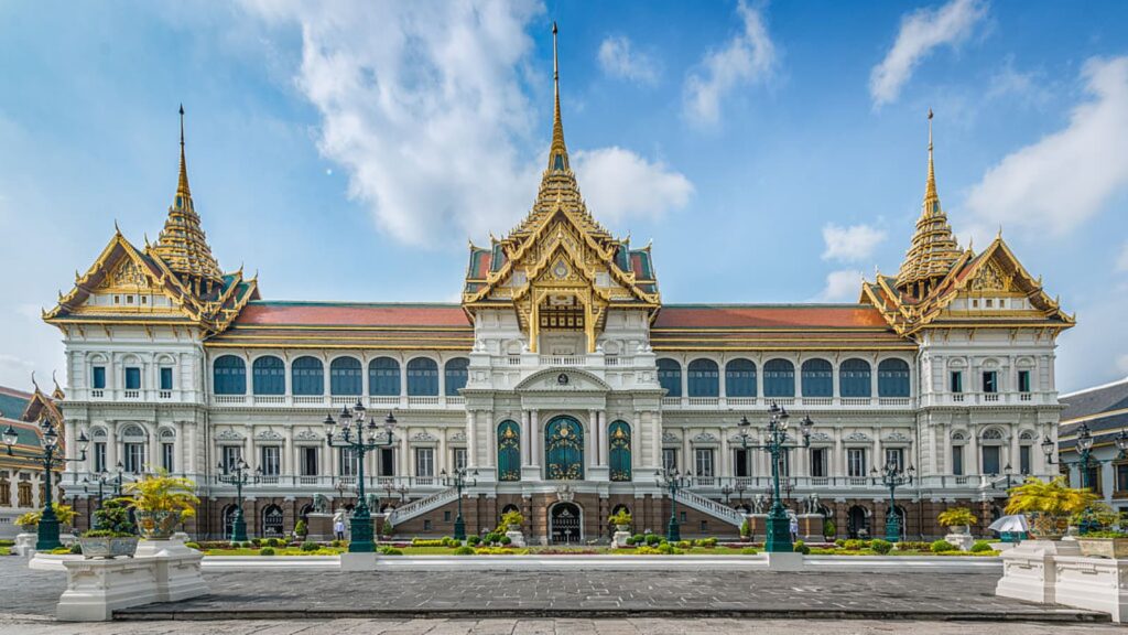 Grande Palácio de Bangkok em Tailândia