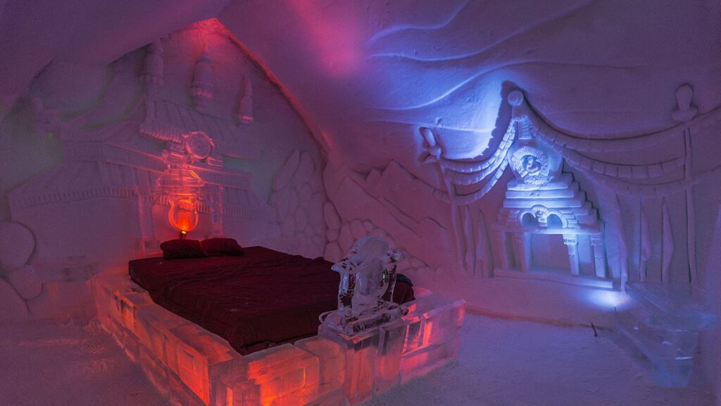  Hôtel de Glace, Canadá