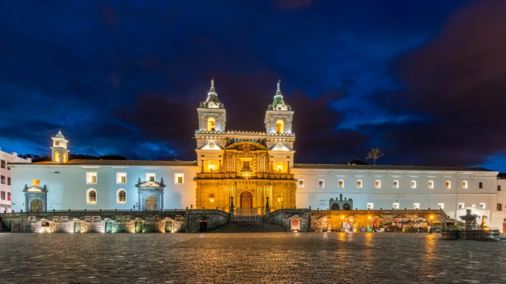 Igreja de São Francisco em Quito, Equador