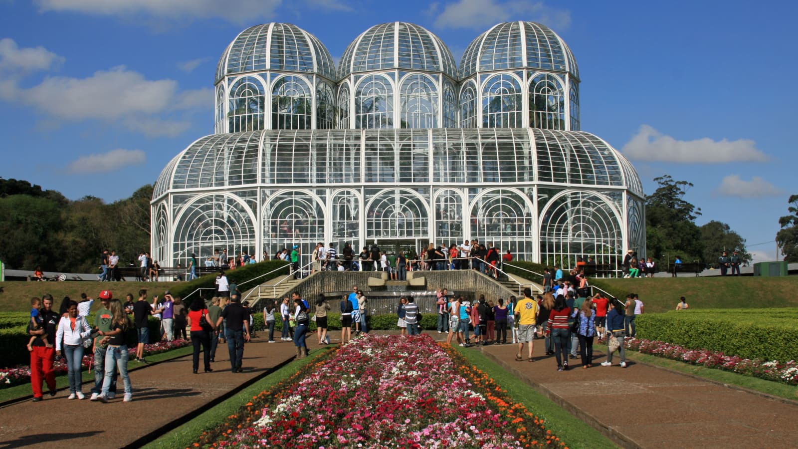 Jardim Botânico de Curitiba no Paraná