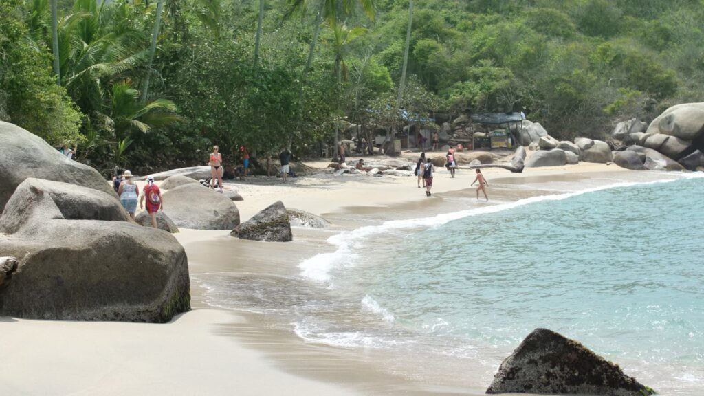 Parque Nacional Natural Tayrona na Colômbia