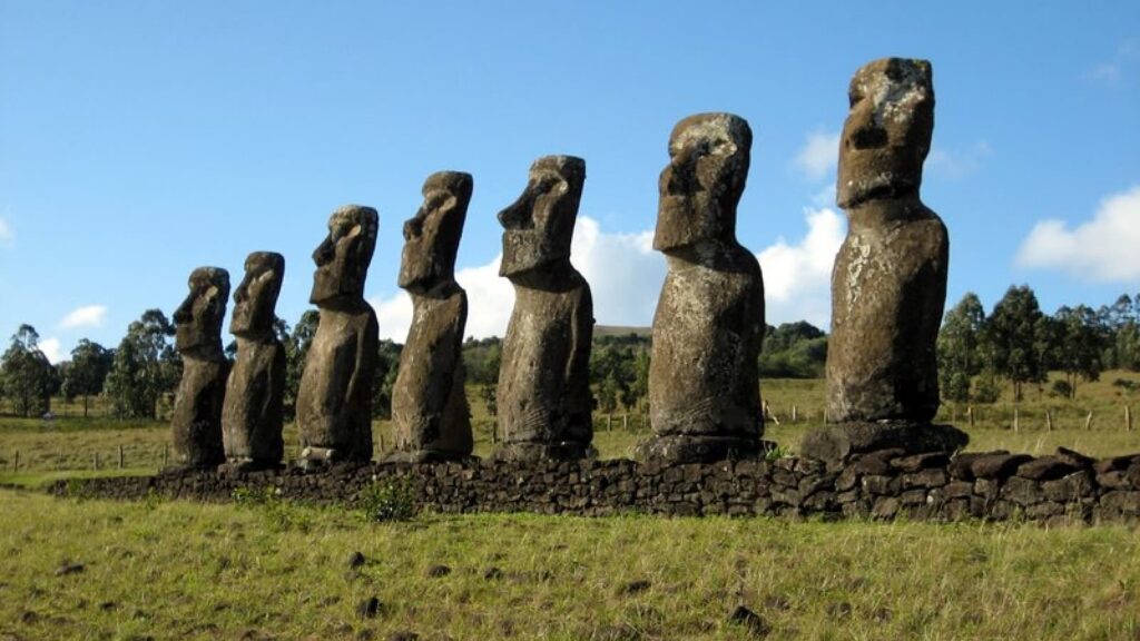 Parque Nacional Rapa Nui em Ilha de Páscoa, Chile