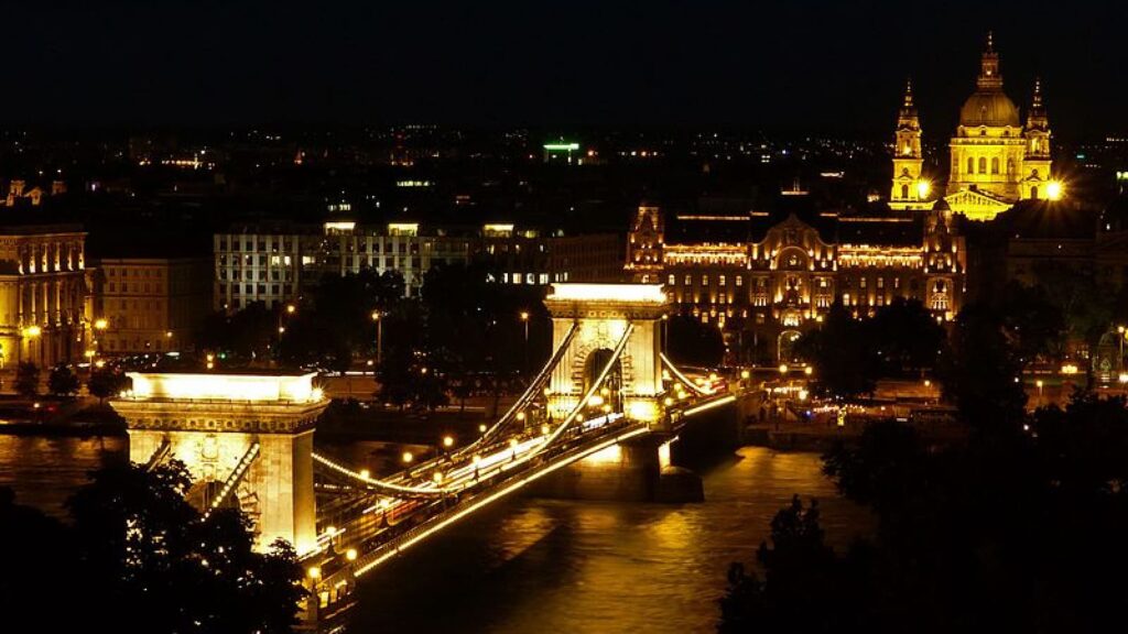 Ponte Széchenyi Lánchíd na Hungria