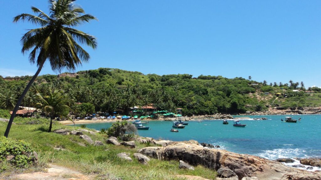 Praia de Calhetas em Cabo de Santo Agostinho em Pernambuco