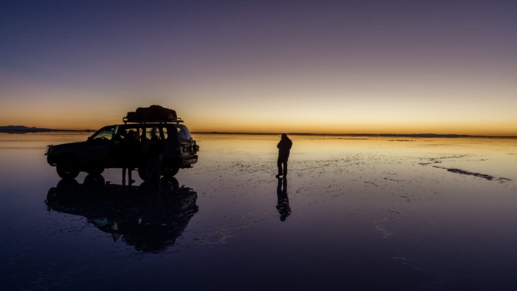 Salar de Uyuni em Bolívia