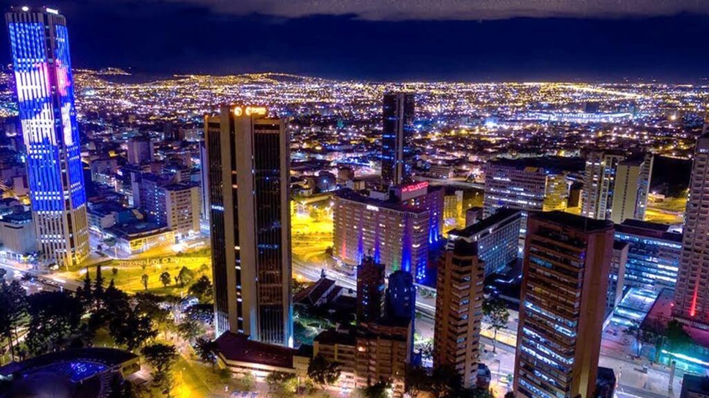 Vista de Bogotá, Colômbia